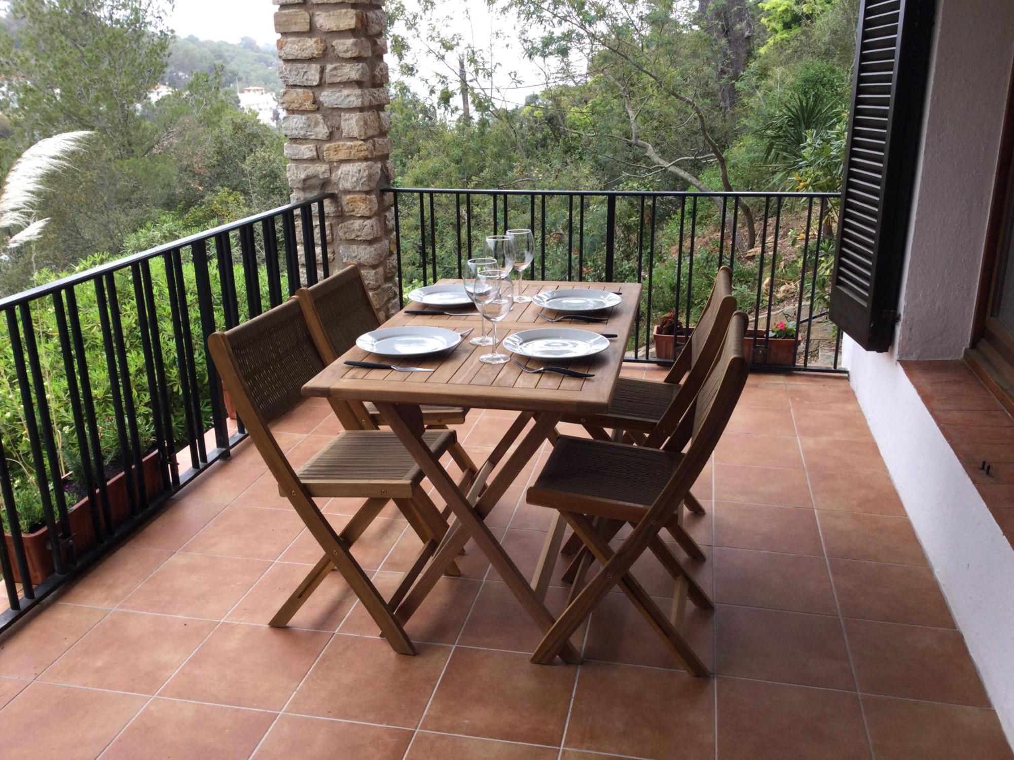La Coma Sa Riera Apartamento Begur Exterior foto